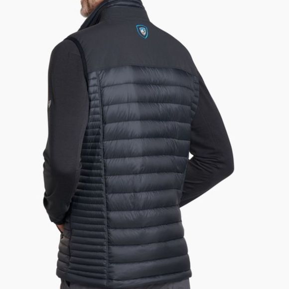 KUHL Spyfire Down Dark Blue Vest - Men's Medium - Picture 2 of 9